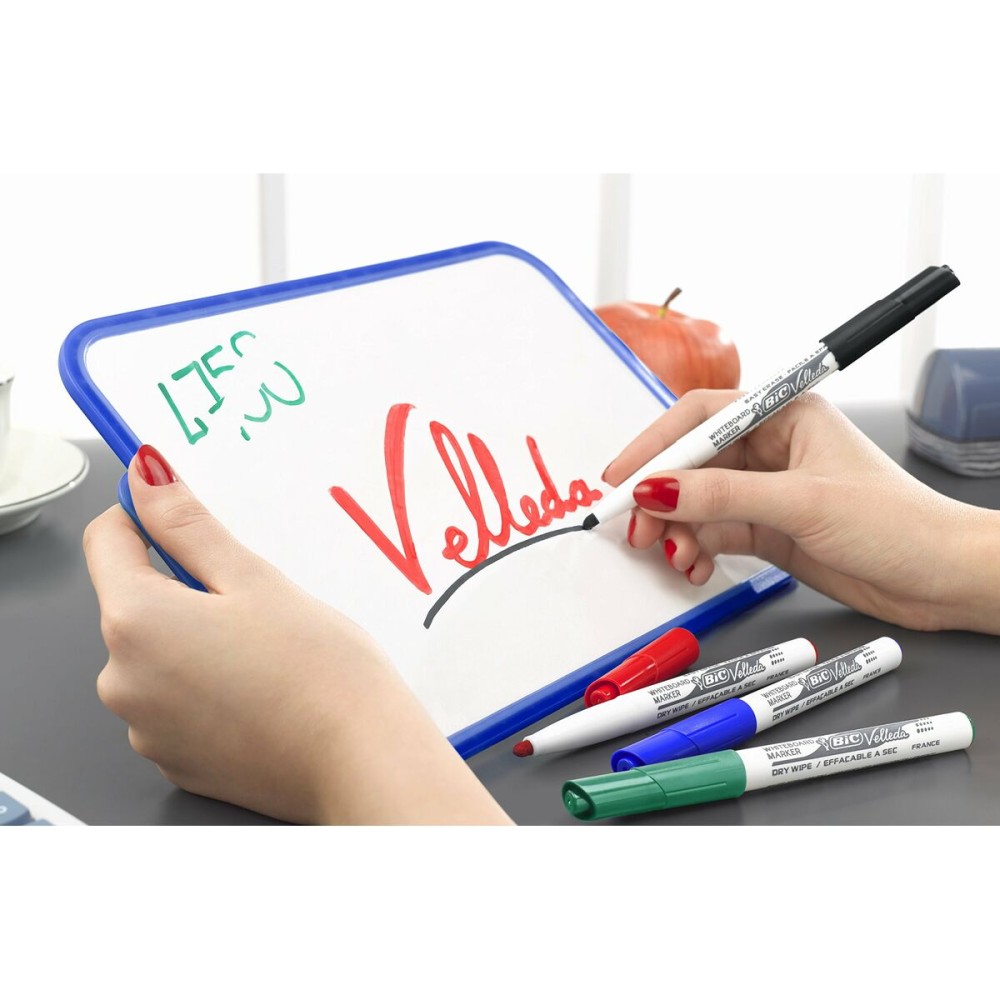 Marker pen/felt-tip pen Bic Velleda 1741 Whiteboard Red (12 Units)