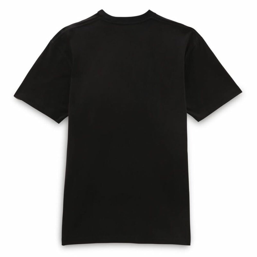 Herren Kurzarm-T-Shirt Vans Mini-Script B Schwarz