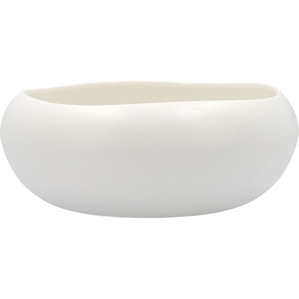 Bowl Ariane Organic Ceramic White (Ø 21 cm) (2 Units)