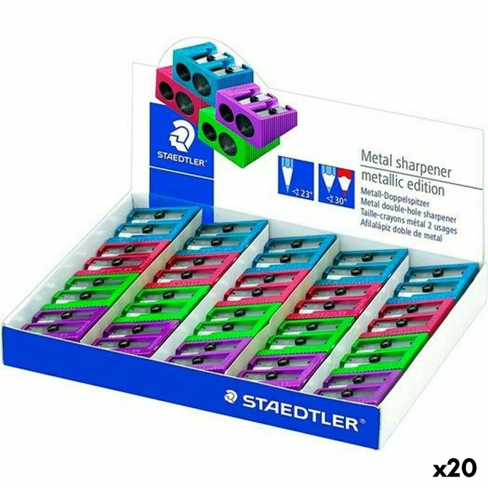 Pencil Sharpener Staedtler Metal (20 Units)