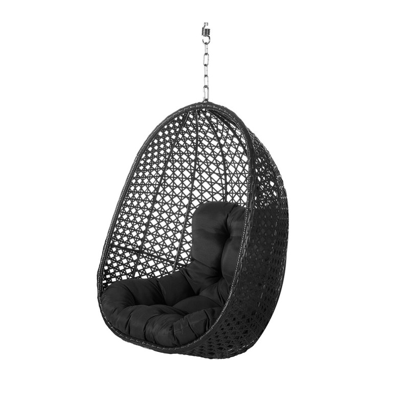 Fauteuil de jardin suspendu Dido Noir 81 x 64 x 111,5 cm