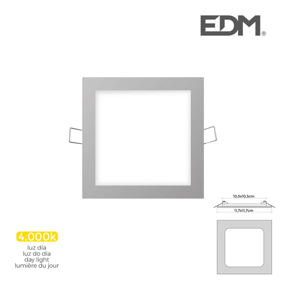 Built-in spotlight EDM 31608 Downlight A G 6 W 320 Lm (4000 K)