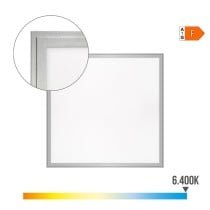 Ceiling Light EDM 31623 Plastic 40 W 59,5 x 59,5 x 3,5 cm