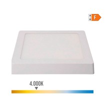 Ceiling Light EDM 31591 White Aluminium Plastic 20 W 22,5 x 22,5 x 4 cm (4000 K)