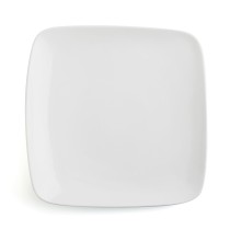 Assiette plate Ariane Vital Square Carré Céramique Blanc 24 x 19 cm (12 Unités)