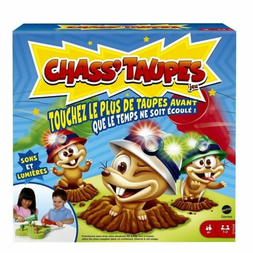 Jeu de société Mattel CHASS'TAUPES (FR)