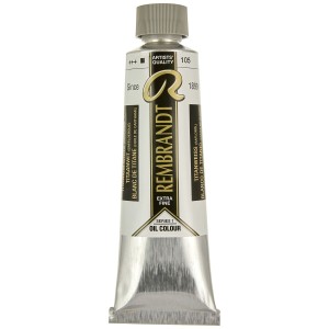 Peinture à l'huile Talens Rembrandt 105 Blanc 150 ml