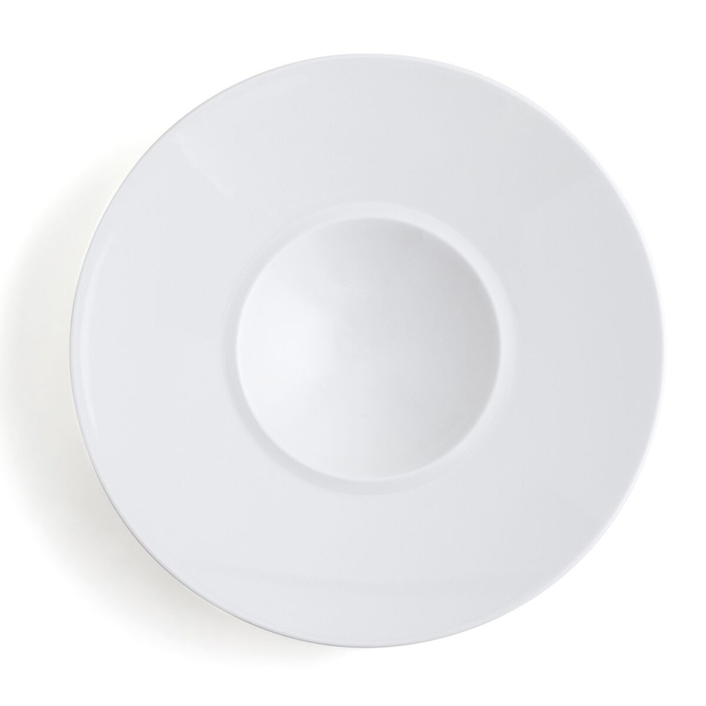 Deep Plate Ariane Gourmet White Ceramic Ø 29 cm (6 Units)