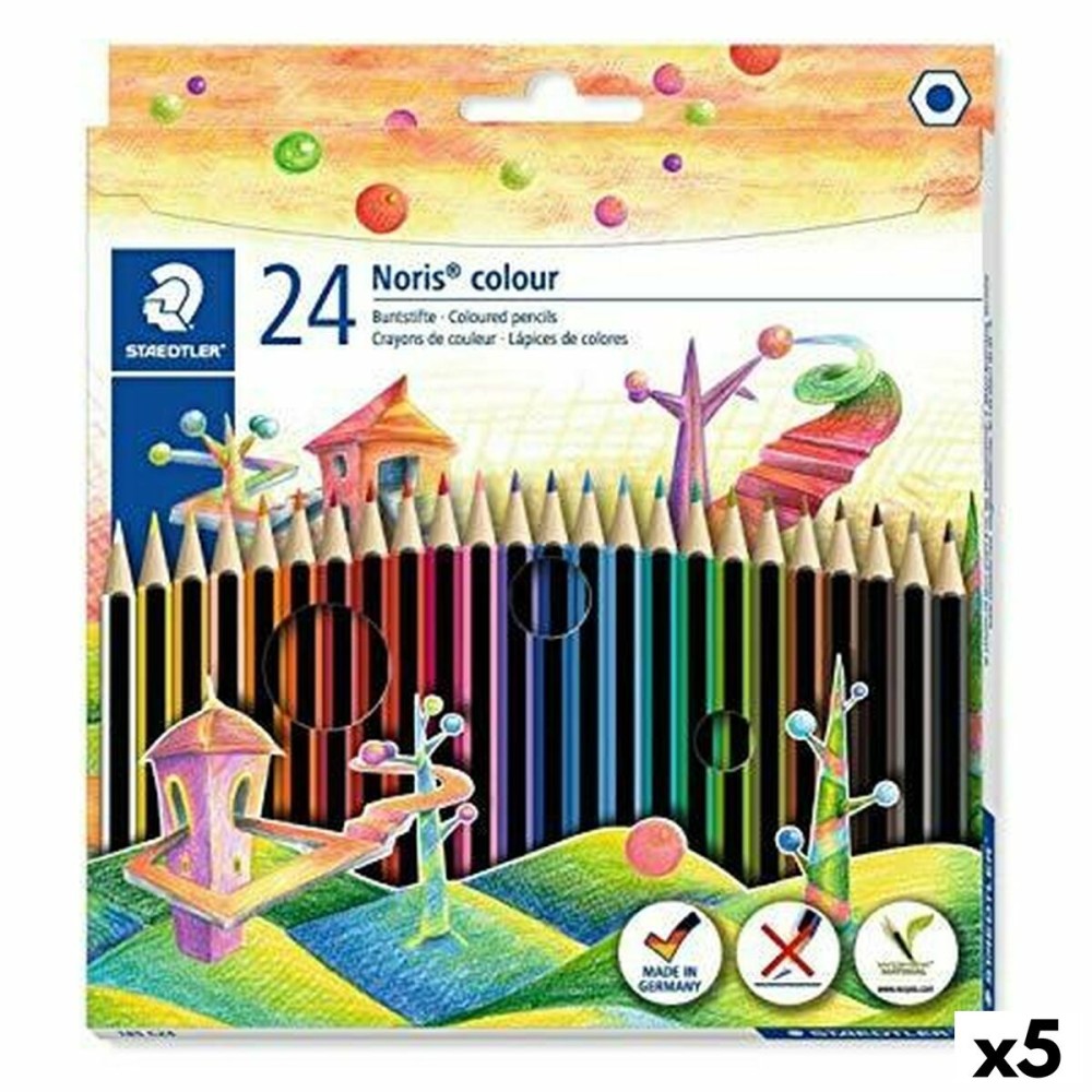 Buntstifte Staedtler Noris Colour Wopex Satz Bunt (5 Stück)