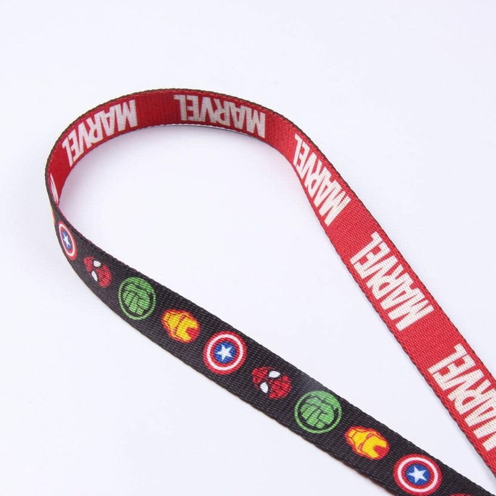 Dog Lead Marvel Red