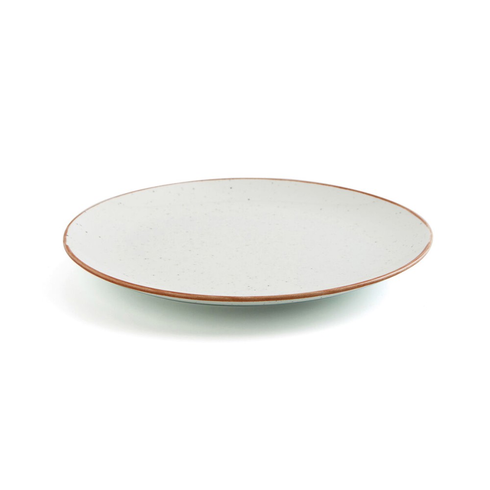 Assiette plate Ariane Terra Céramique Beige (Ø 21 cm) (12 Unités)