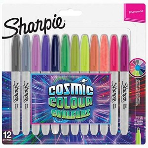 Marker-Set Sharpie Cosmic Bunt 12 Stücke