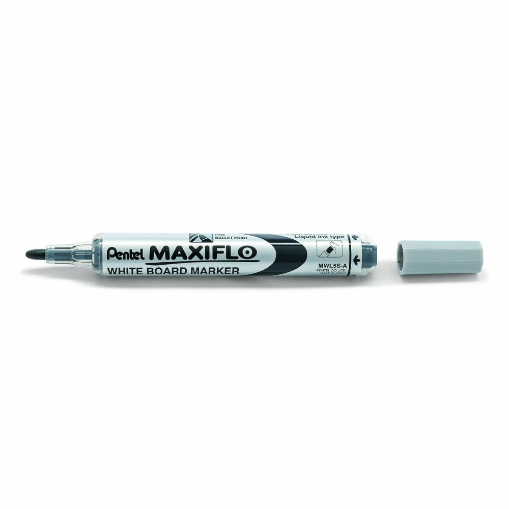 Set of Felt Tip Pens Pentel Maxiflo Board eraser