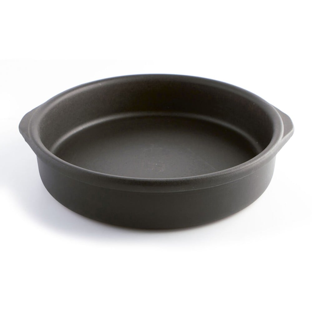 Casserole Quid Barro Lux Noir Céramique Ø 22 cm (12 Unités)