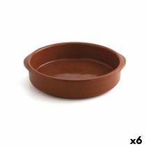 Saucepan Raimundo Barro Profesional Brown Ceramic Ø 24 cm (6 Units)