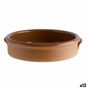 Saucepan Barro Clasico Brown Ceramic Ø 17 cm (12 Units)