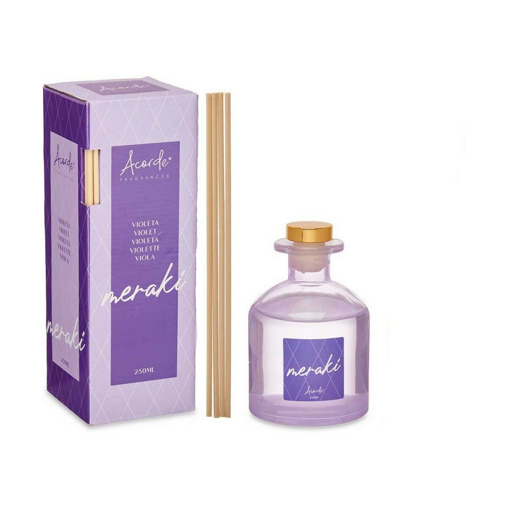 Bâtonnets Parfumés Acorde 250ML-F Violet 250 ml (6 Unités)