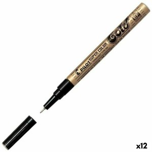 Permanent marker Pilot Golden (12 Units)