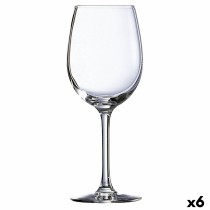 verre de vin Ebro Transparent verre (580 ml) (6 Unités)