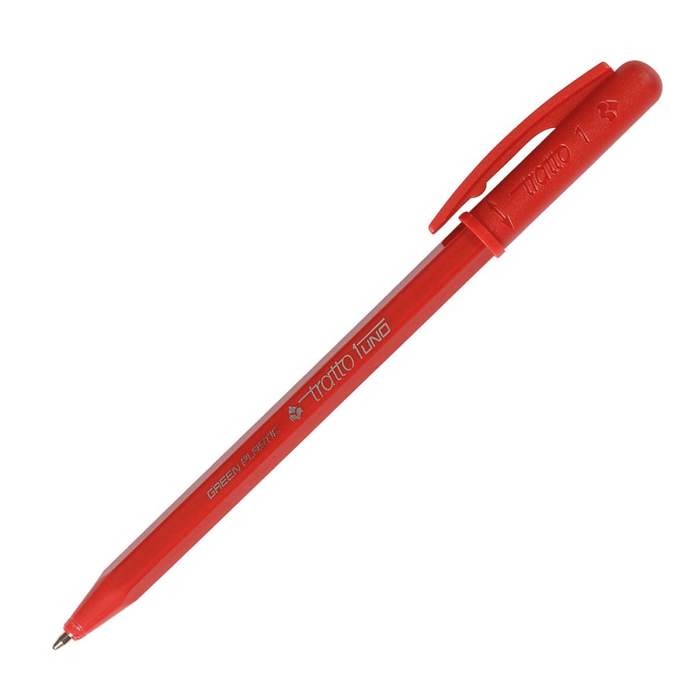 Flüssigtintenstift Tratto UNO Rot 0,5 mm (50 Stücke)