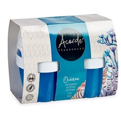 Lufterfrischer-Set Acorde 1165-OCEAN Ozean Gel (24 Stück)