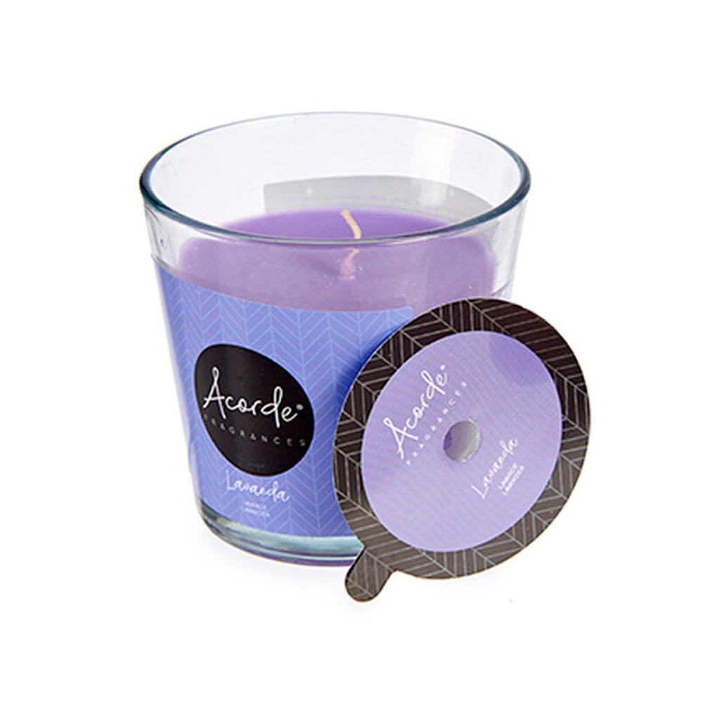 Scented Candle Acorde 1265-50H Lavendar 120 g (12 Units)