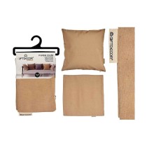 Housse de coussin Beige (45 x 0,5 x 45 cm) (12 Unités)