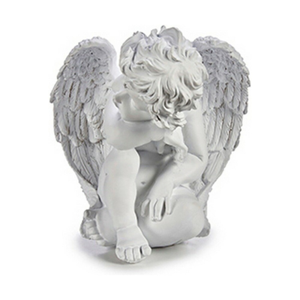Decorative Figure Krist+ K1912597 White 24 x 27 x 28 cm (4 Units)
