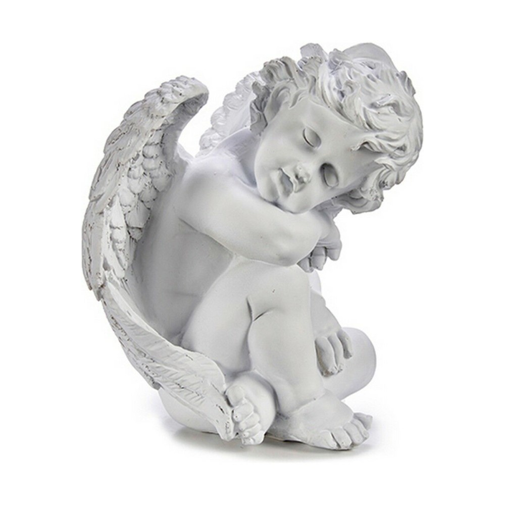 Decorative Figure Krist+ K1912597 White 24 x 27 x 28 cm (4 Units)
