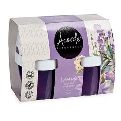 Lot de désodorisants Acorde 1165-LAVANDA Lavande Gel (24 Unités)