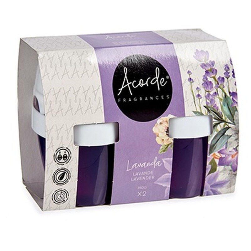 Lufterfrischer-Set Acorde 1165-LAVANDA Lavendel Gel (24 Stück)