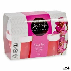 Lufterfrischer-Set Acorde 1165-ORQUDIA Orchidee Gel (24 Stück)