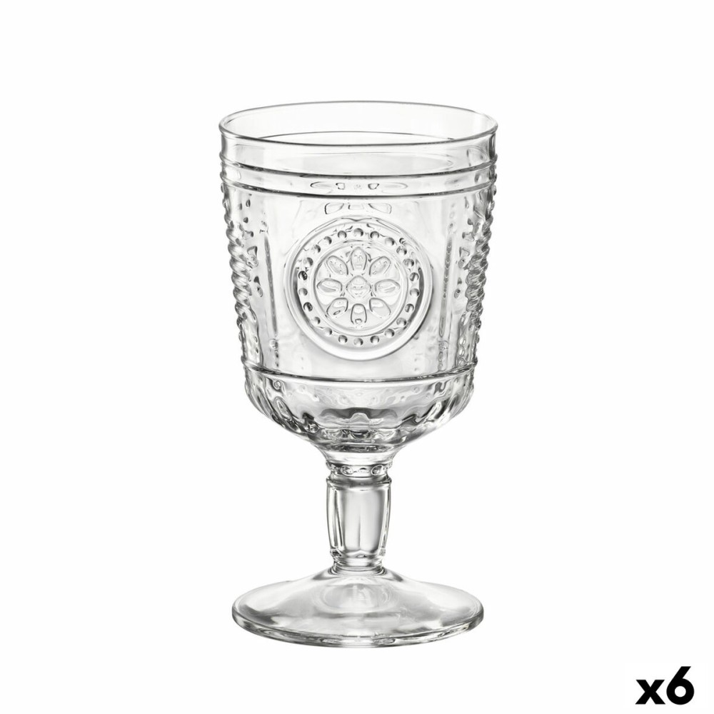 Wine glass Bormioli Rocco Romantic Transparent Glass 320 ml 6 Pieces