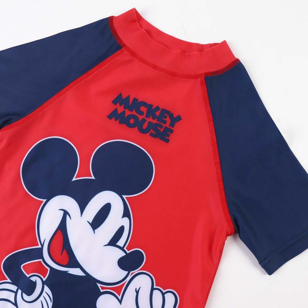 T-Shirt de Bain Mickey Mouse Rouge