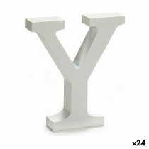 Letter Pincello Y White 2 x 16 x 14,5 cm (24 Units)