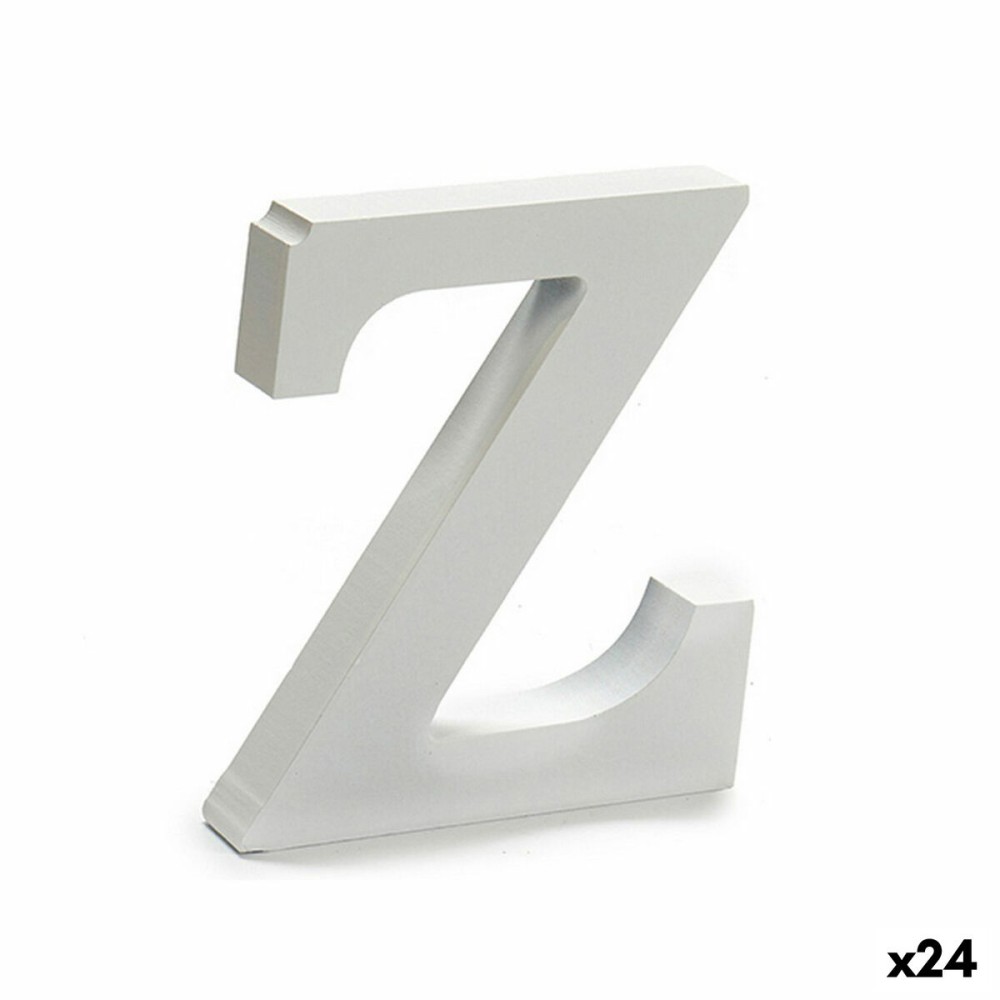 Buchstabe Pincello Z Weiß 2 x 16 x 14,5 cm (24 Stück)