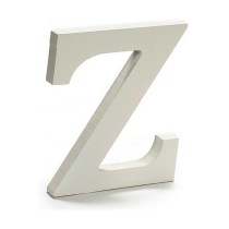 Buchstabe Pincello Z Weiß 1,8 x 21 x 17 cm (12 Stück)