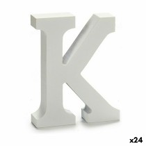 Buchstabe Pincello K Weiß 2 x 16 x 14,5 cm (24 Stück)