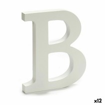 Lettre Pincello B Blanc 1,8 x 21 x 17 cm (12 Unités)