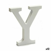 Letter Pincello Y White 1,8 x 21 x 17 cm (12 Units)