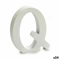 Letter Pincello Q White 2 x 16 x 14,5 cm (24 Units)