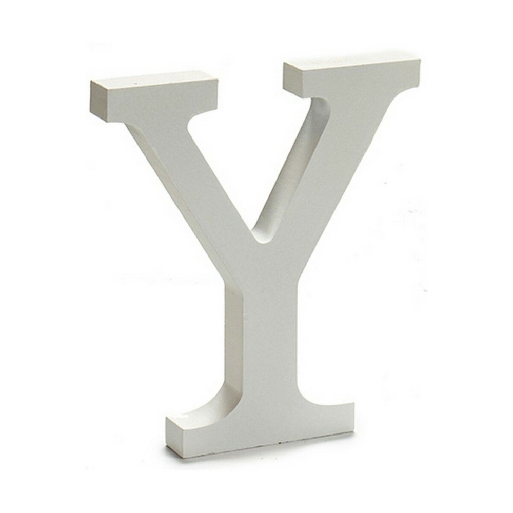 Letter Pincello Y White 1,8 x 21 x 17 cm (12 Units)