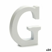Buchstabe Pincello G Weiß 2 x 16 x 14,5 cm (24 Stück)