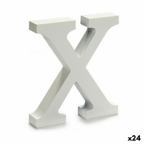 Letter Pincello X White 2 x 16 x 14,5 cm (24 Units)