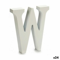 Letter Pincello W White 2 x 16 x 14,5 cm (24 Units)