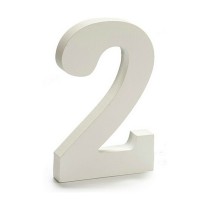 Numéro Pincello 2 Blanc 1,8 x 21 x 17 cm (12 Unités)