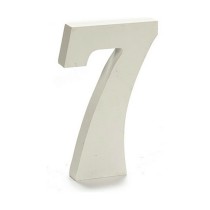 Numéro Pincello 7 Blanc 1,8 x 21 x 17 cm (12 Unités)