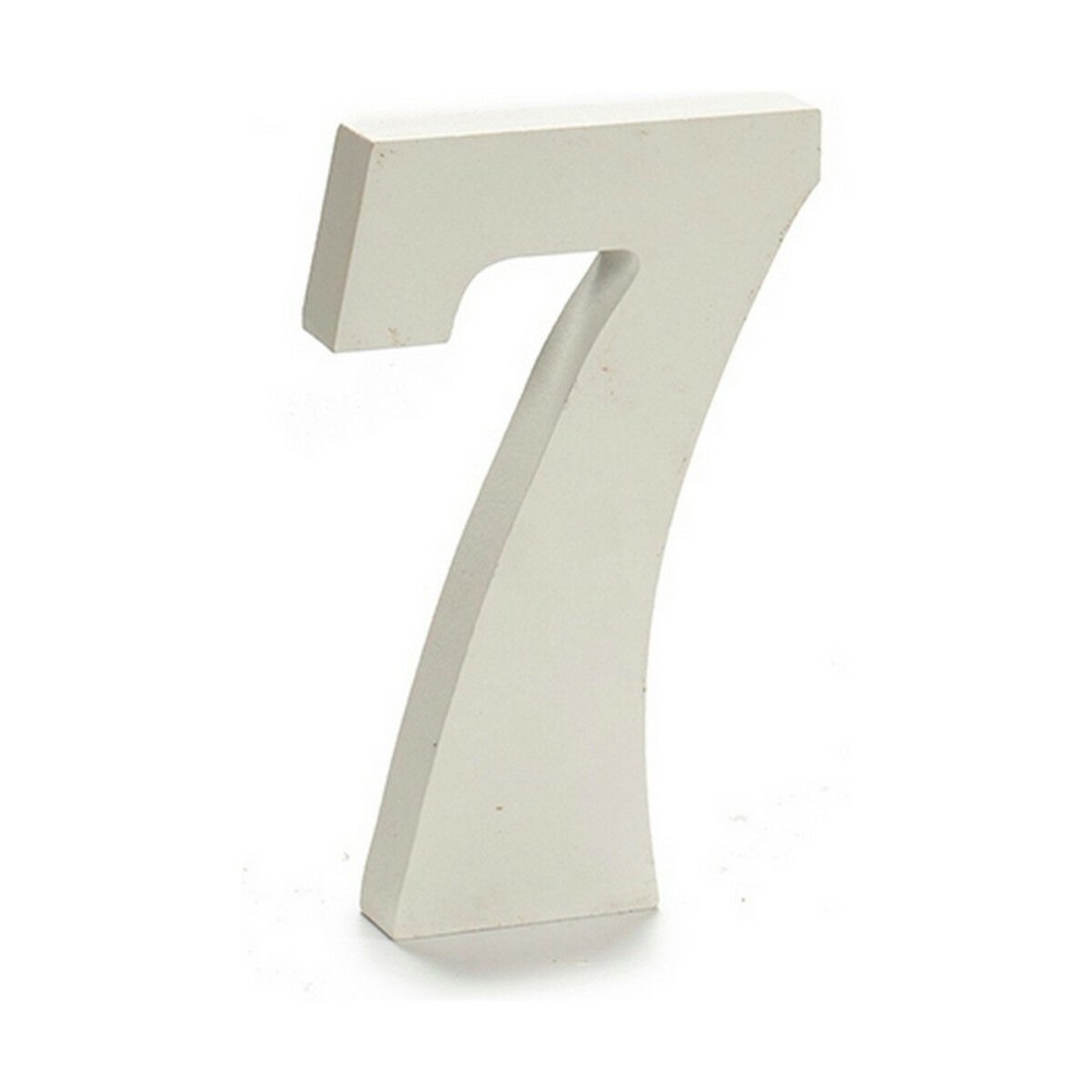 Numéro Pincello 7 Blanc 1,8 x 21 x 17 cm (12 Unités)
