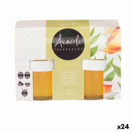 Air Freshener Set Acorde 1165-TEVERDE Green Tea Gel (24 Units)