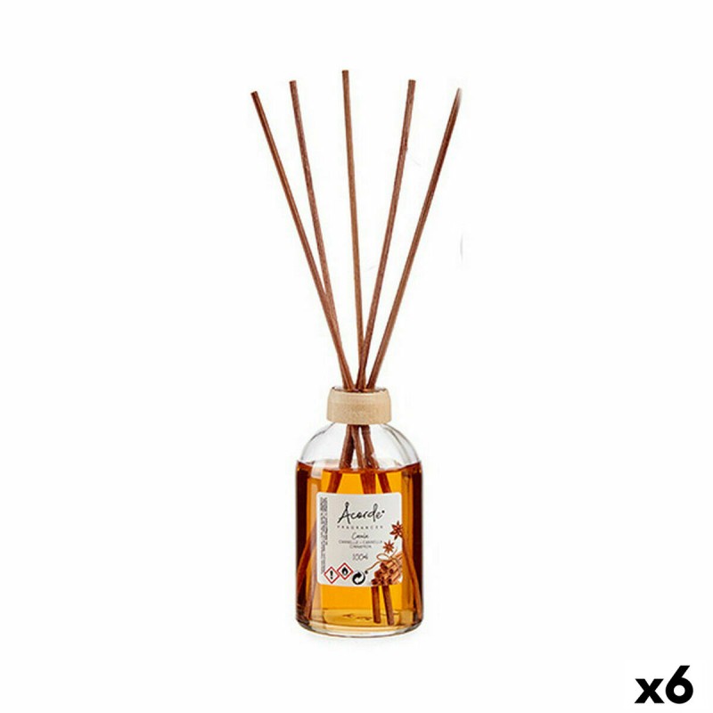 Bâtonnets Parfumés Acorde 90497 Canelle 100 ml (6 Unités)